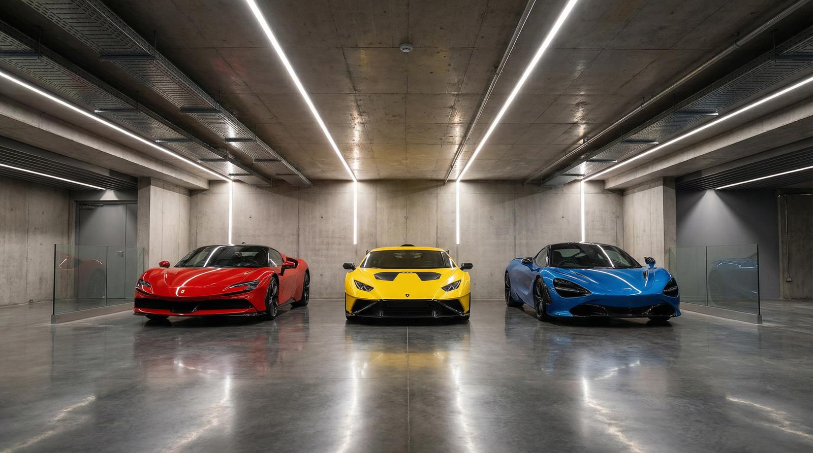 困困兔 - 三台超跑直线加速对决视频演示