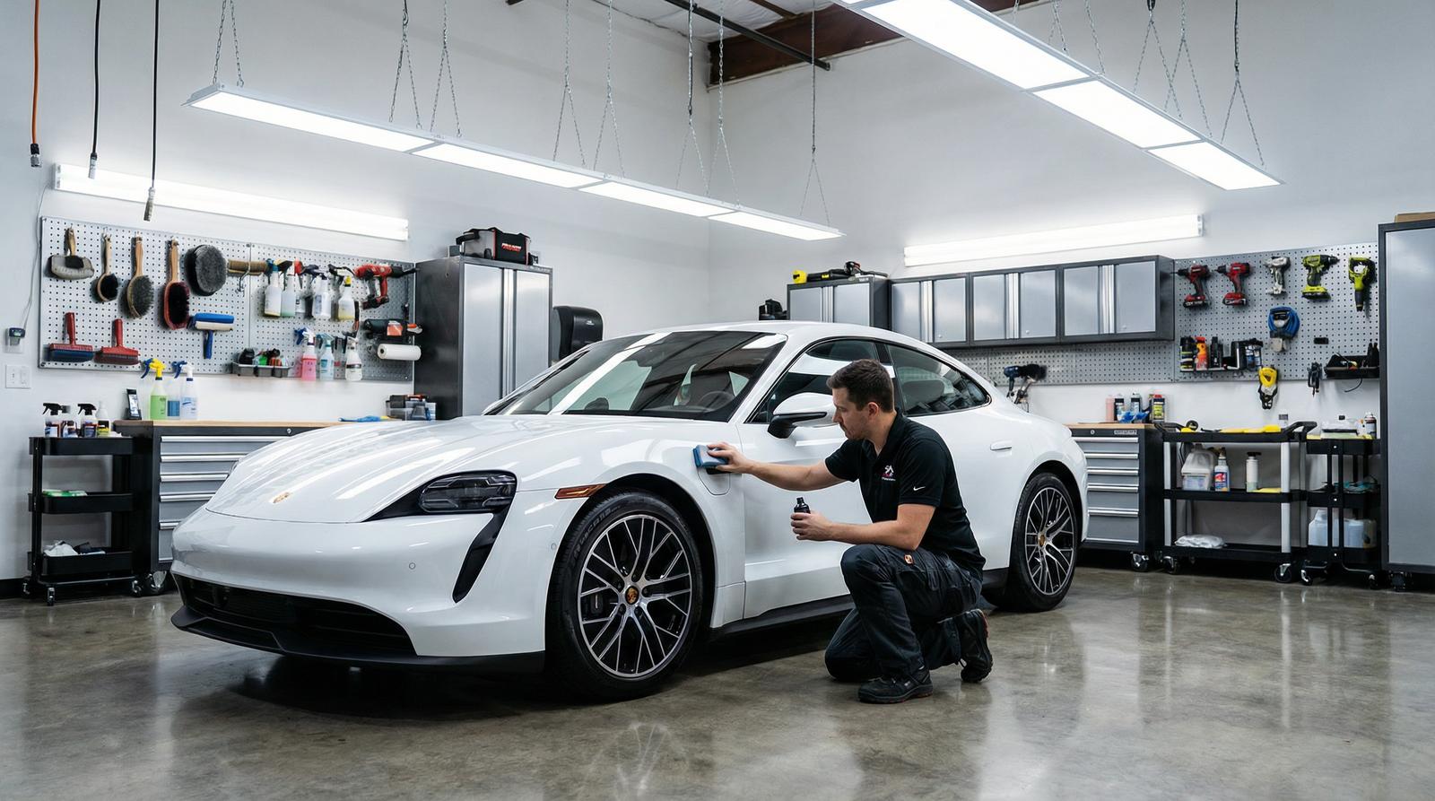 困困兔 - 陶瓷镀膜施工全流程视频教程